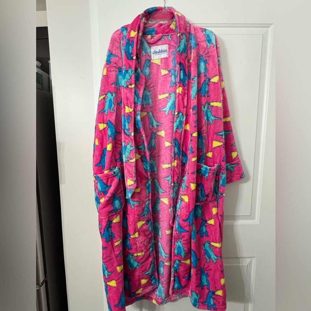Fuzzy bathrobe